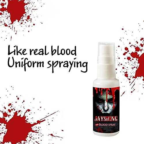 luning Halloween falso sangue realista falso spray de sangue de Halloween, maquiagem de Halloween, r