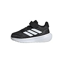 adidas RUNFALCON 5 Shoes Infants, Scarpe da Corsa Unisex-Bambini, Core Black, Cloud White, Cloud White, 19 EU