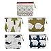 Amabro Münzgeldbörsen, 5 Stück Mini Canvas Beutel mit Reißverschluss Geldbank Kleingeldtaschen Damen Geldbörse Make up, Reisehalter für Autoschlüssel Kreditkarten Bargeld Lippenstift Kopfhörer Bank Klein günstig Kaufen-Amabro Münzgeldbörsen, 5 Stück Mini Canvas Beutel mit Reißverschluss Geldbank Kleingeldtaschen Damen Geldbörse Make up, Reisehalter für Autoschlüssel Kreditkarten Bargeld Lippenstift Kopfhörer