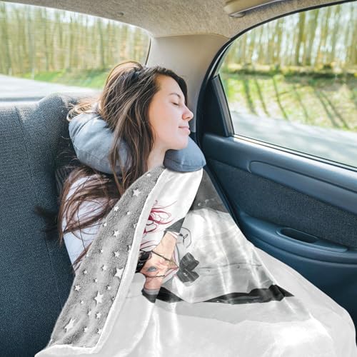 Manta para sofá transpirable textura tacto peluche para adolescentes y salón 8