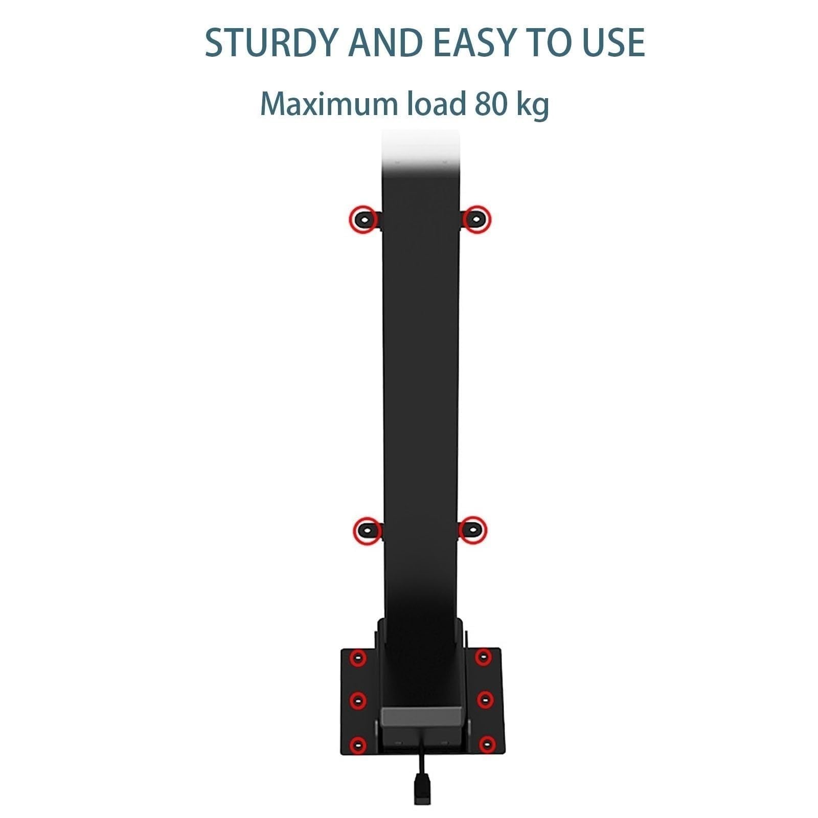 Soporte Elevador eléctrico para TV - Soporte Ajustable para TV, Elevador eléctrico telescópico con elevación automática, se Puede Ocultar en un Mueble, Soporte Moto,40-70in Tv-710-1610mm