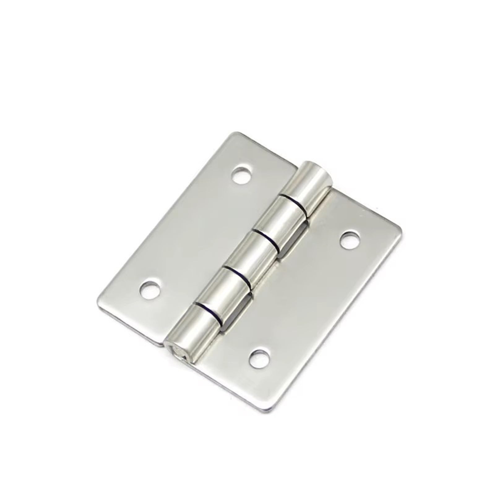 Pswbkvdblp One Color 304 Stainless Steel Distribution Box Cabinet Hinge 5-Section Bearing Flat Folding Hinge 1Pcs