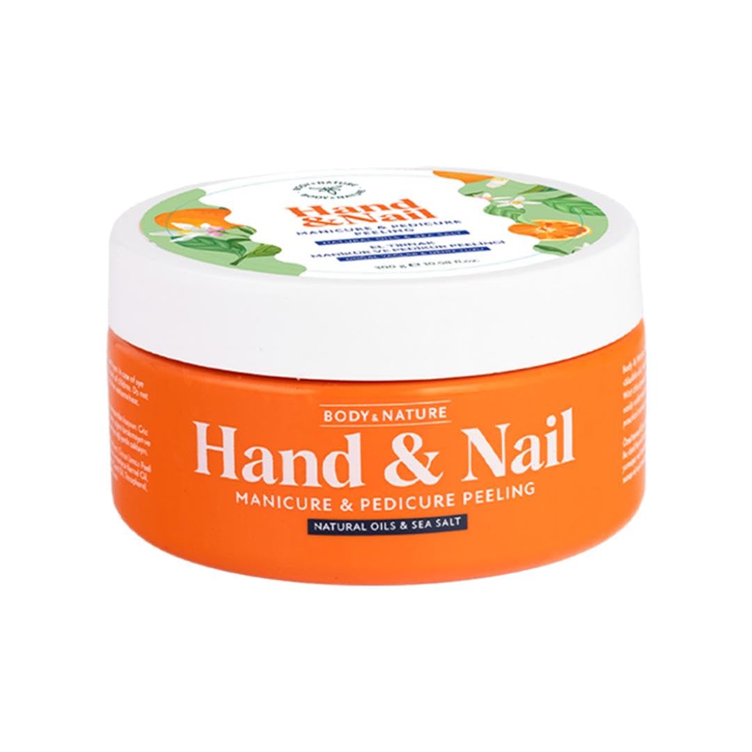 Body&Nature Hızlı Kolay El Tırnak Manikür ve Pedikür Peelingi 300 g