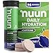 Nuun Hydration: Vitamin + Electrolyte + Caffeine Drink Tablets, Blackberry Citrus, Box of 8 Tubes (96 servings), Enhanced Formula with a Kick