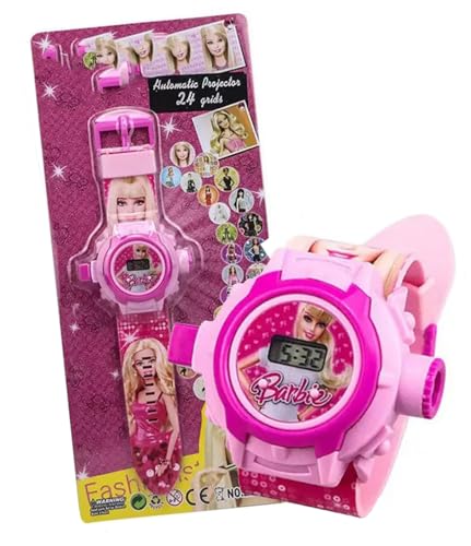 Image of Acnos Brand- Digital 24 Images Projector 7 Character Watch for Kids Boys Rubber Material Watch Diwali Gift Birthday Return Gift Best Digital Toy Watch for Boy's Girl's