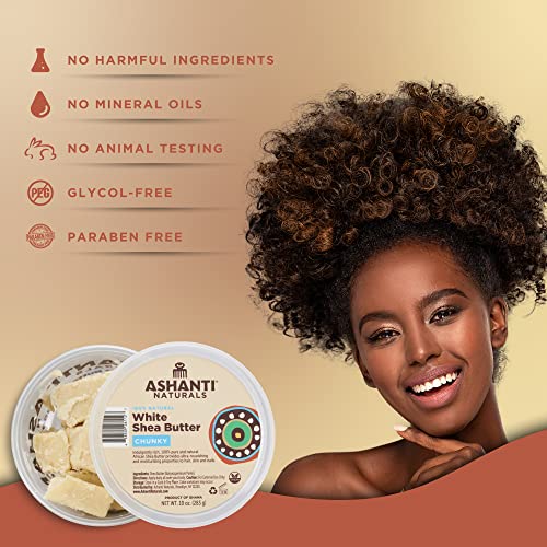 Ashanti Naturals Chunky100% African Shea Butter - 300ml - Image 2
