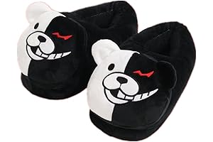 Danganronpa Unisex Monokuma Slippers: The Perfect Combination of Kawaii and Spooky Cuteness