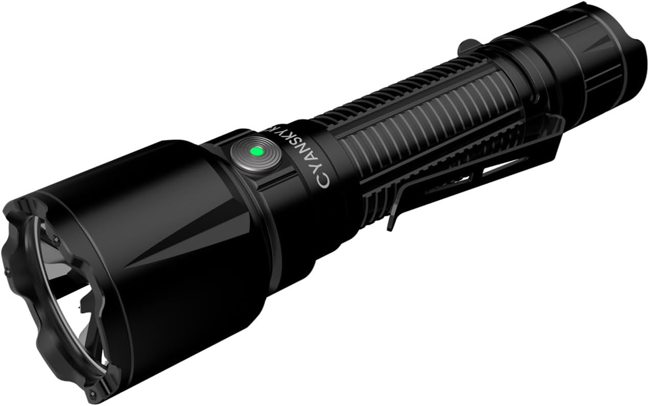 OLIGHT Odin 2000ルーメン タクティカルライト | OLIGHT | | 総合エアガンショップ モケイパドック CYANSKY 2000  高ルーメン タクティカル懐中電灯、充電式ロングスローアウトドア懐中電灯、765ヤード長距離、IP68防水(