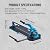 Manual Tile Cutter - 48in, Porcelain Ceramic Tile Cutter With Tungsten Carbide Cutting Wheel, Infrared Positioning, Anti-Skid Feet, Precision Cutting, Robust Construction