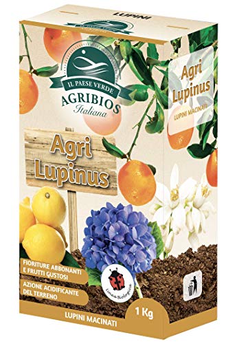 il paese verde Agrilupinus Green Country 1kg Bag Lupine Milled Citrus Fertiliser