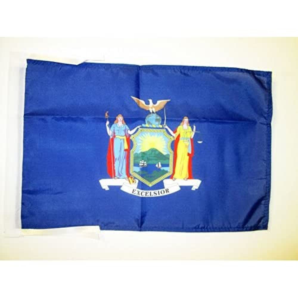 Iran Old Persia Flag 18'' x 12'' cords - Persian SMALL flags 30 x 45cm - Banner 18x12 in - AZ FLAG — view 821