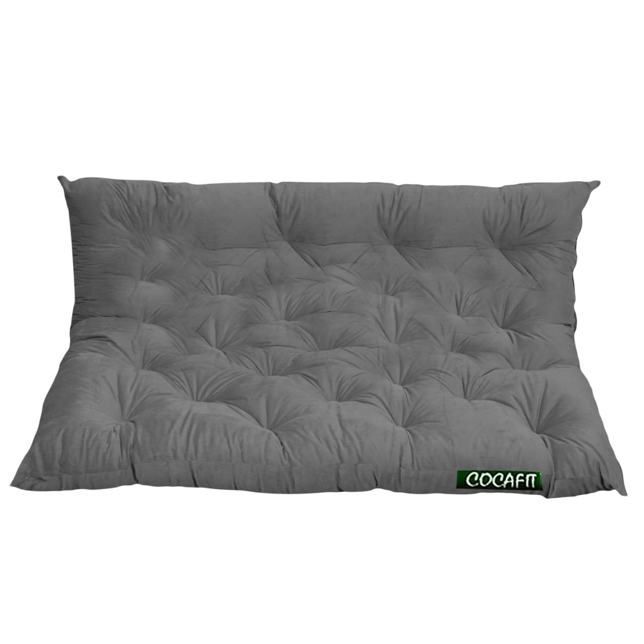 NEXTGO Coca Industries Silicone Next Go Tufted 3 Seater Floor Sofa Garden Balcony Outdoor Patio Shoe Bench Sitting Low Back Cushion (Elephant Grey, Size L 150 X W 98 X H 10 Cm)-image-30