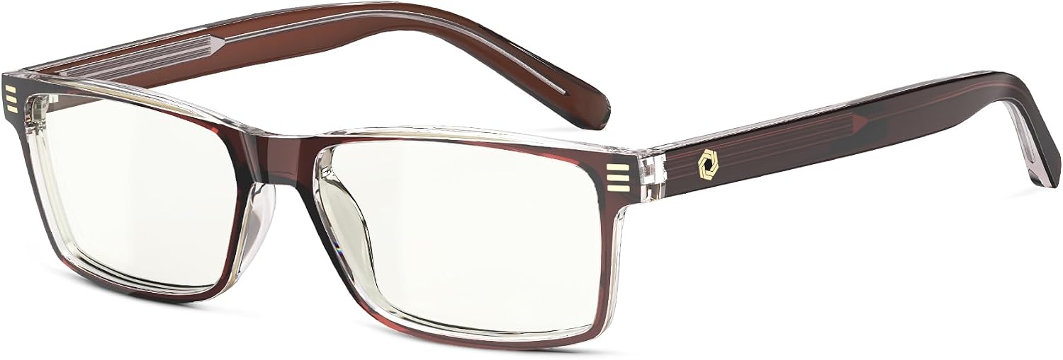 ANYLUV Blue Light Glasses for Sleep, 99.9% Blue Green Light Blocking with Red Lens, Reduce Eye Strain Computer Glasses