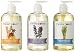Natural Flower Power - Natural Liquid Hand Soap Variety Pack (Citrus & Spice, Lavender, and Lemongrass), pH Balanced, Pure Essential Oils, Soft and Moisturizing, Sulfate Free - 12 Ounce (Pack of 3)