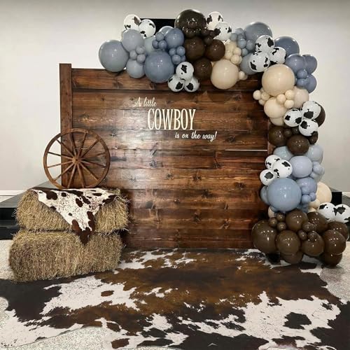 Tapete decorativo Breling estilo western 150x59 cm miniatura 1
