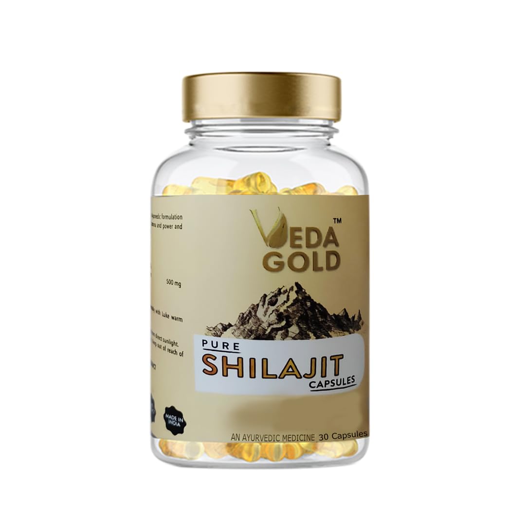 VEDA Gold SHILAJIT Capsules for Men & Women-image-28