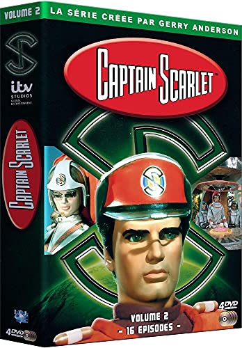 Captain Scarlet - Vol. 2 [Francia] [DVD], disco original de la serie de animación clásica 2