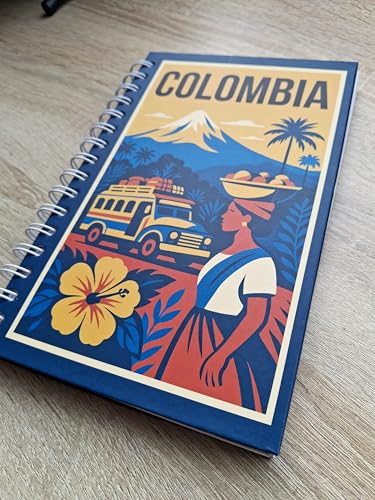 Carnet Colombie rigide pour ne plus oublier vos souvenirs