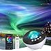 YunLone Proiettore Aurora Lampada Proiettore Stelle Soffitto LED Proiettore Cielo Galassia con Smart APP, Compatibile con Alexa, Macchina Suono, Bluetooth Musicale, 48 Modalità per Bambini Adulti