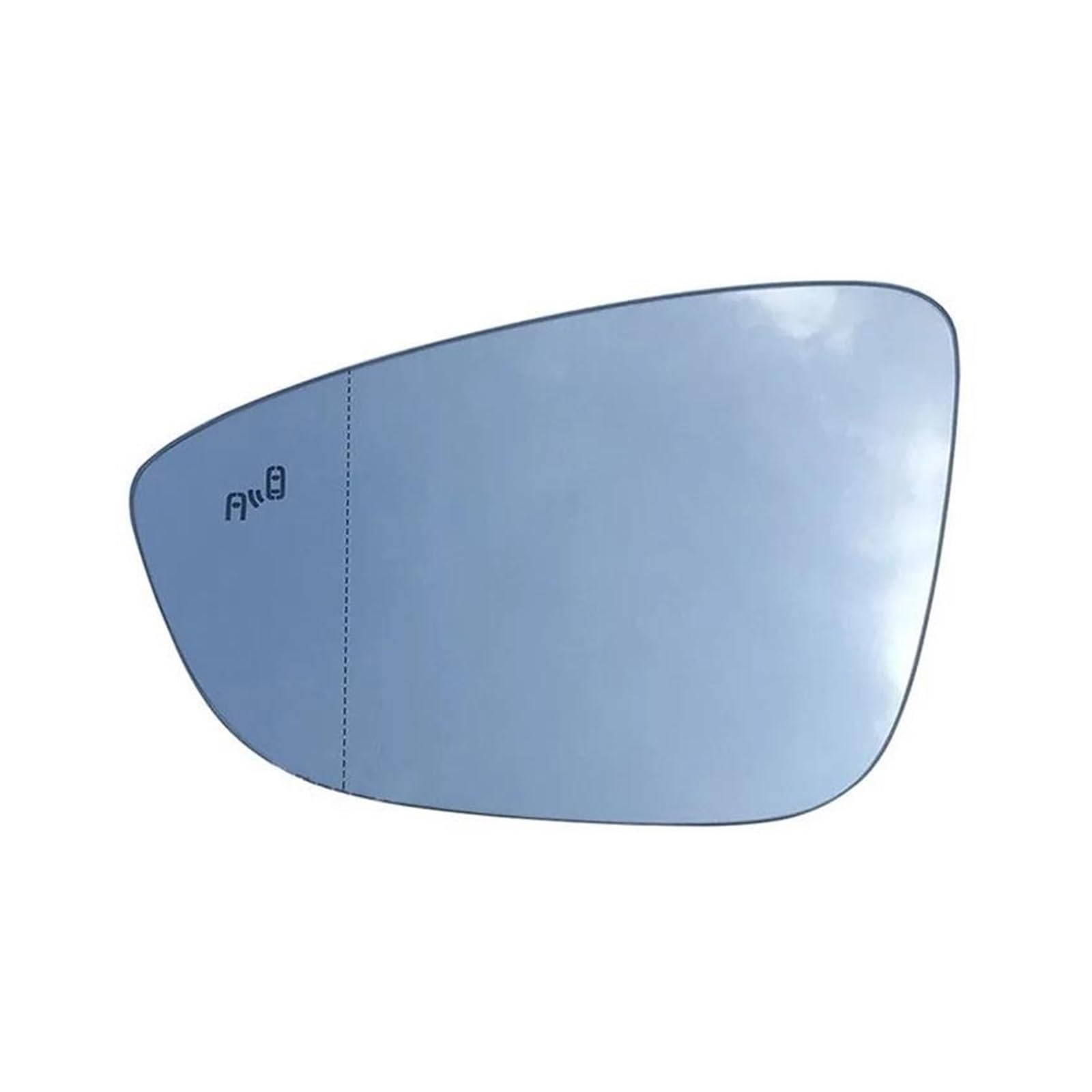 Verre de rétroviseur dégivrant gauche pour VW Jetta Passat B7 CC Bora Scirocco miroir recul