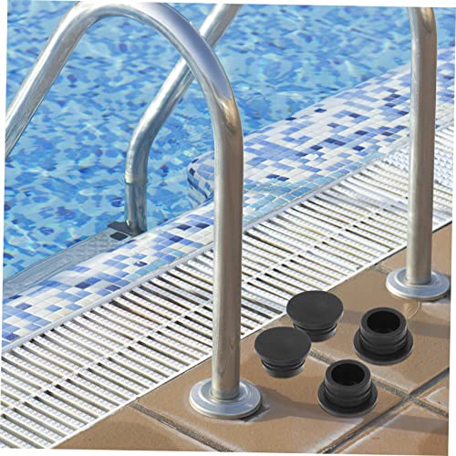 Tapones para escalera de piscina de caucho miniatura 6