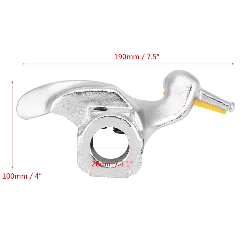 28mm / 30mm in Acciaio Inox Smontagomme Montaggio Smontabile Strumento Testa Veloce e Facile per Auto(28MM)