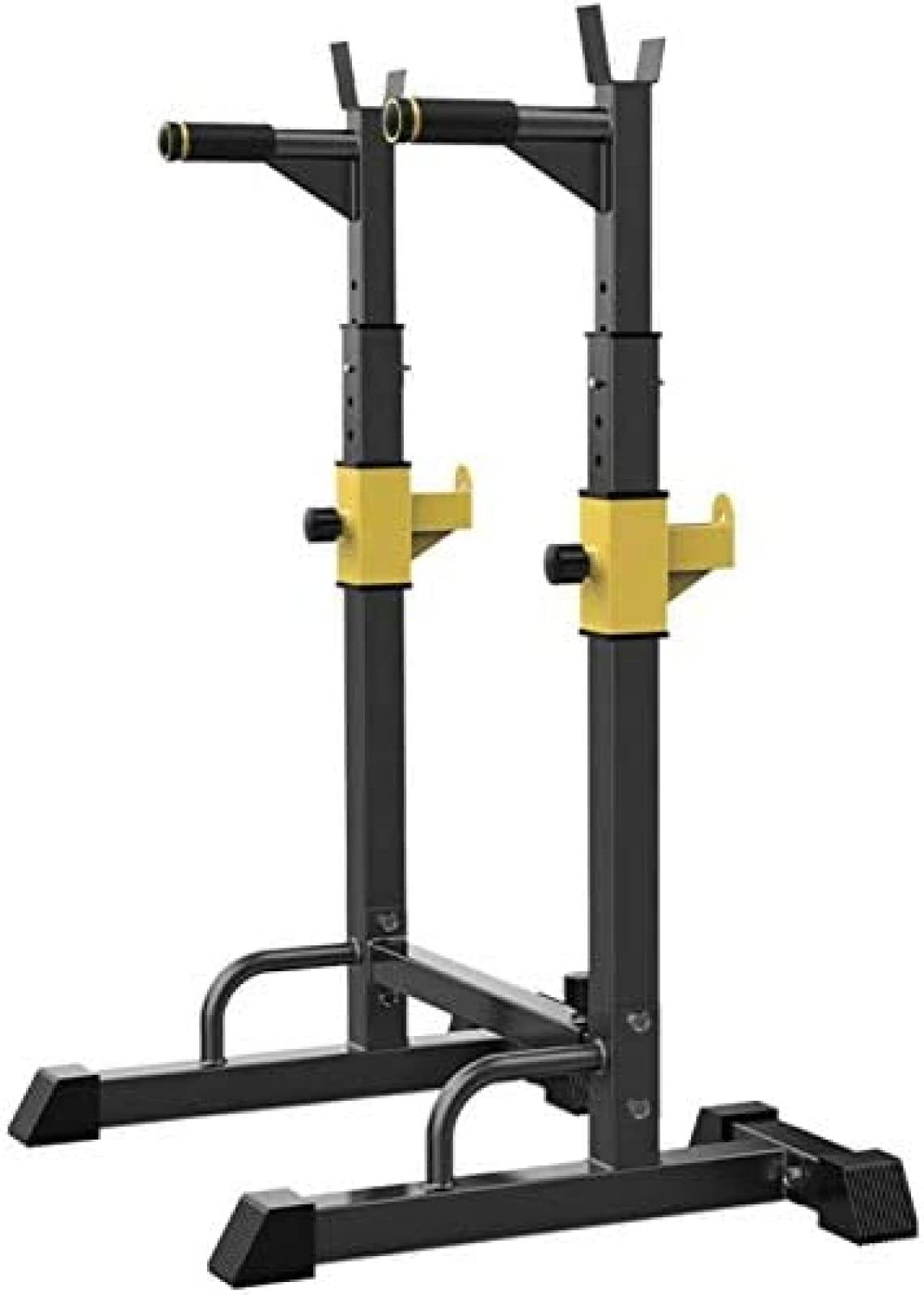 Estante para Sentadillas Estante con Barra Ajustable, Estante con Barra, multifunción, Soporte para Pesas para Press de Banca, Carga máxima de 250 kg, para Estante de Soporte para Entrenamie