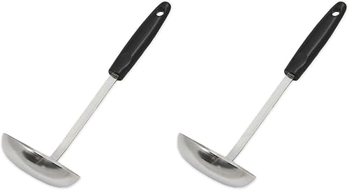 Vista 9 de Chef Craft Select Espumadera Ranurada Resistente, 13 pulgadas, Acero Inoxidable