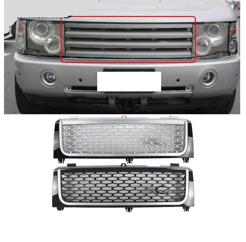 Calandre avant pour Range Rover Vogue 2002-2005 maille noire - 2