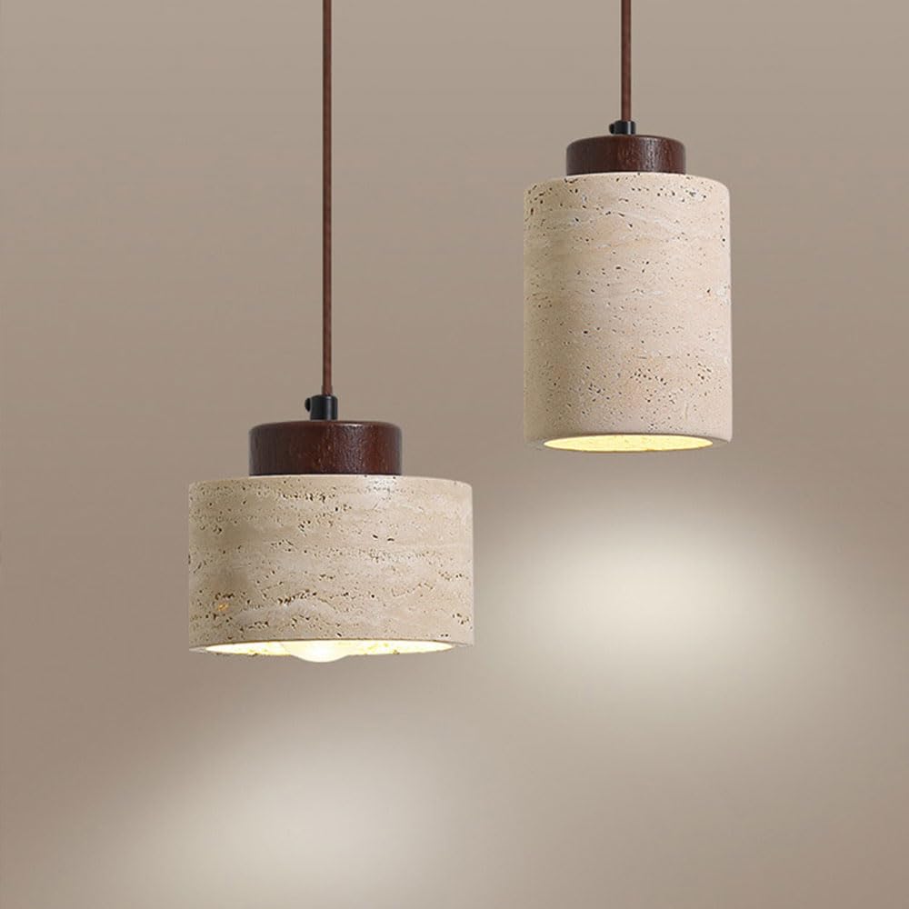 Luminaires suspendus modernes Lampe à suspension en pierre Wabi Sabi Lumière réglable Lampe à suspension linéaire en pierre naturelle Lustre en marbre moderne Lampe suspendue rustique de ferme