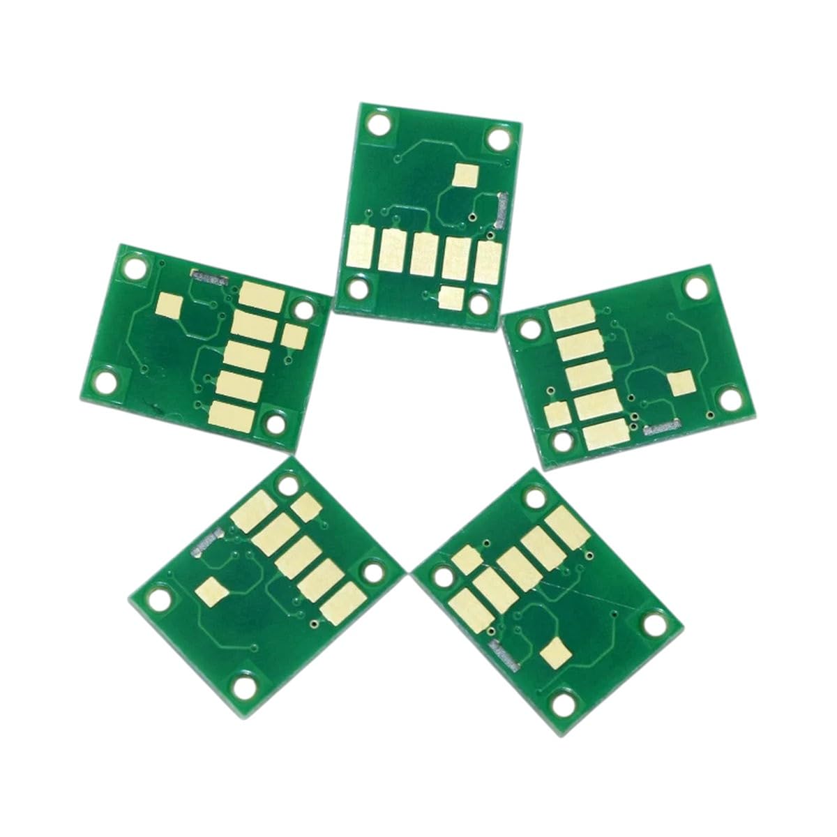 5 Colorsjapan BCI-380 BCI-381 Chip permanente per Pixus TR7530 TR8530 TS6130 TS8130 Cartuccia d'inchiostro per stampante Nuovo 2025 Componente elettronico ad alta affidabilità, precisione