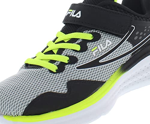 Fila Tactician Strap Boys Shoes Size 11, Color: Grey/Black3