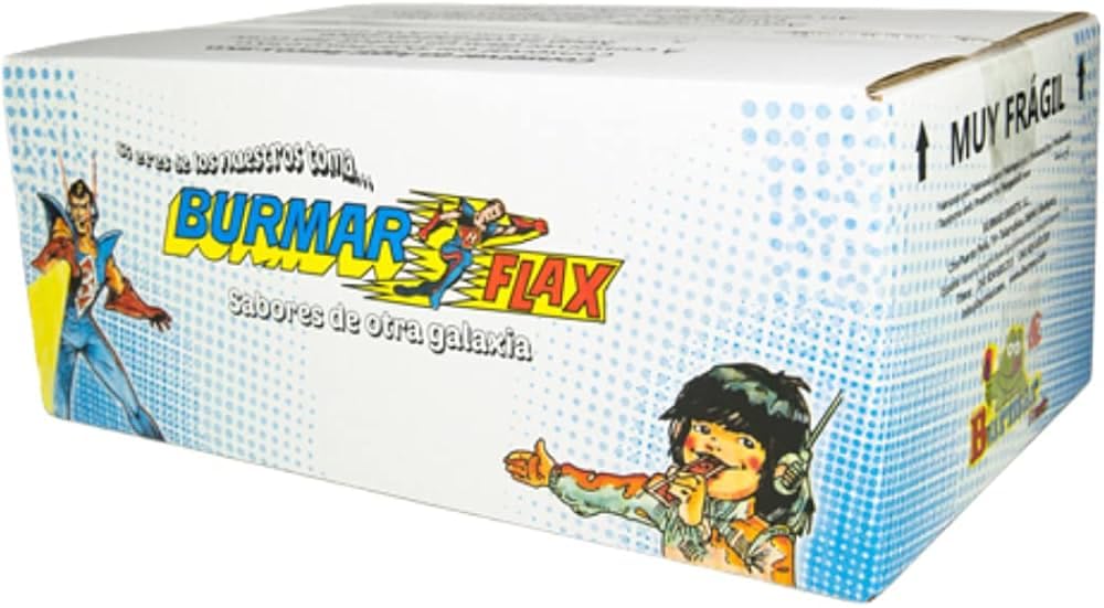 PACK 2 - Polo Flax Burmar 135 ml | Caja 48 Unidades | Golosina Líquida para Congelar | Sabores Cola, Lima, Naranja, Limón, Fresa y Tropical