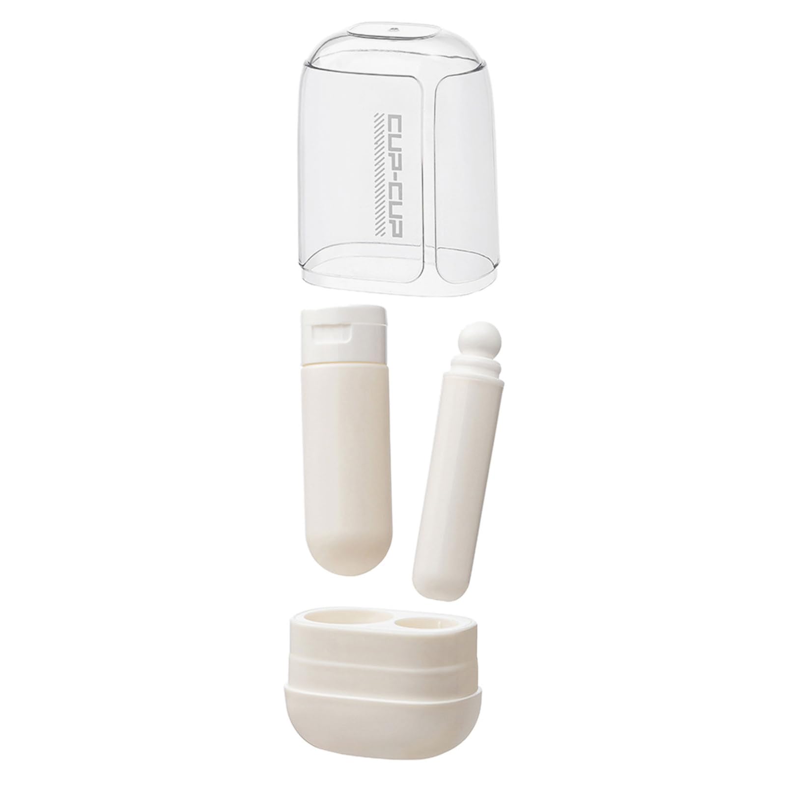 Buxuaaaa Hygienic Travel Friendly Mouth Rinse Cup Ergonomic Smooth Interior Easy to Maintain for Busy Holder Travel Essential Multipurpose Cup for Camping Gym Business Trip