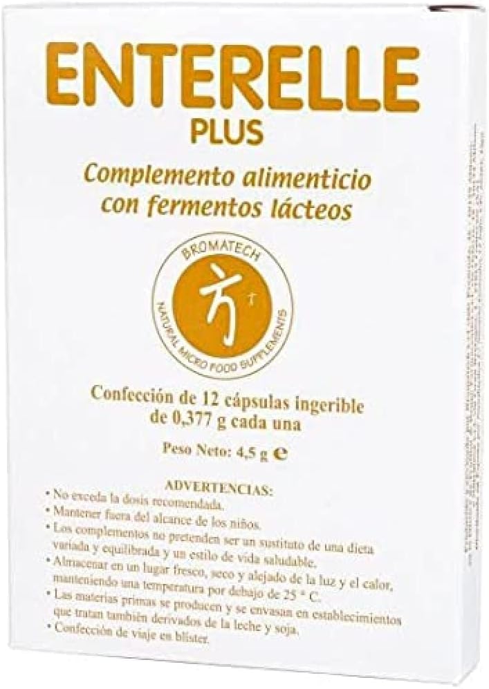Bromatech Enterelle Plus 12 Capsules 200 g