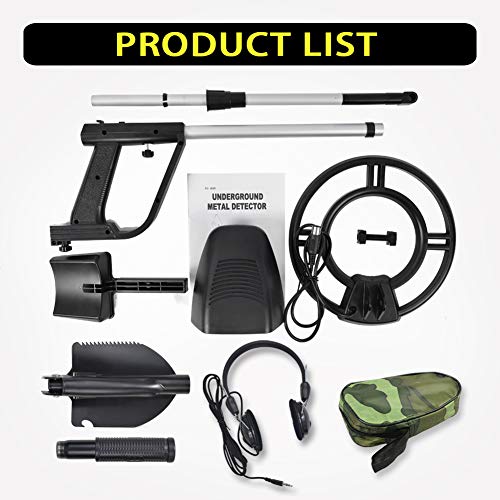 Wedigout Metal Detector Professional Detectors Underground Treasure Finder (Stretch 24-33.46 Inches) MD-4060 - Thumbnail 7