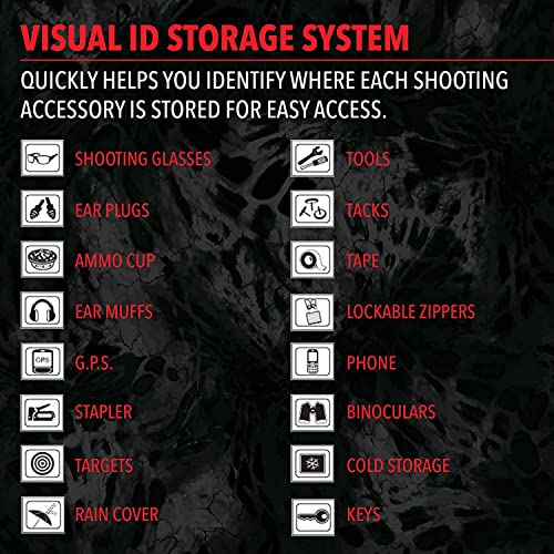 Image of G5 Outdoors G.P.S. Handgunner Range Backpack Foam Cradle For 4 Handguns, Durable Pistols, Ammo & Shooting Accessories Storage