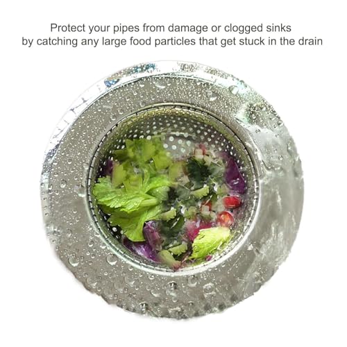 2 Pack Coladores para Fregadero de Cocina Acero Inoxidable miniatura 3