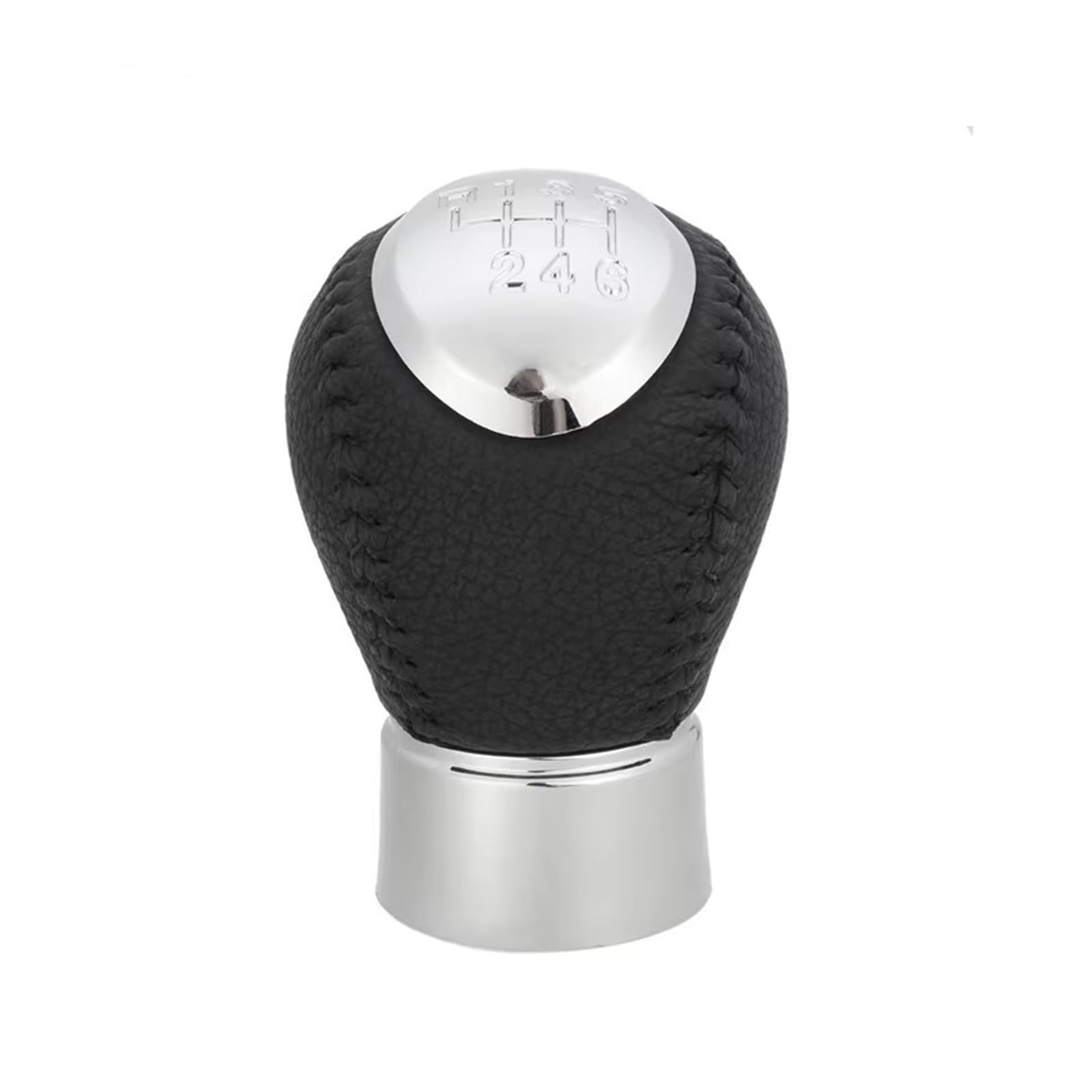 Hguvsjd Black Stitch 6-Speed Car Shift Gear Knob For Mazda 3 Bk 5 Cr 6 For Gg/Gy For Mpv For Premacy Cp 323/323F Bj 626 Gear Shifter Stick Pen Speed Mt Shift Knob Transmission Shifter Lever(Black Stitch 6-Speed)
