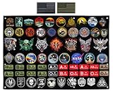 Matériau : le support de patch tactique est fabriqué en nylon Oxford 1000D très résistant. Imperméable, résistant à l'huile, protection UV, anti-décoloration, fournit une protection pour votre trophée.