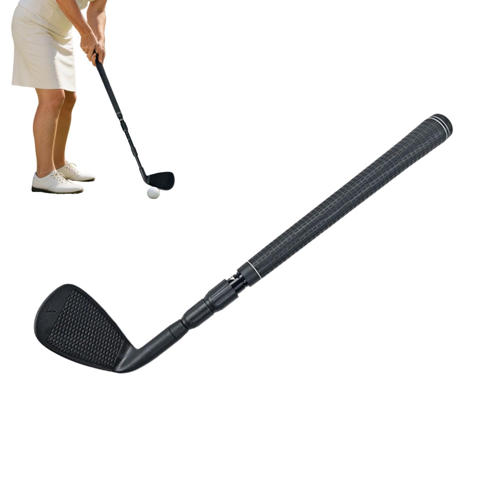 Mazze da golf: putter da allenamento multilunghezza, strumenti per allenamento ergonomici, set leggero e regolabile | Golfisti Adolescenti Uomini Donne Indoor Outdoor Backyard Beach Driving Range, mig