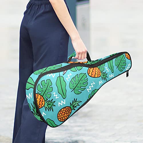Housse pour ukulélé avec feuilles tropicales, toucans, ananas, rembourrage en éponge de 10 mm, 53,3 cm, sac de transport… - Les Beatles, Paul McCartney, John Lennon, RIngo Starr, George Harrison Housse pour ukulélé avec feuilles tropicales, toucans, ananas, rembourrage en éponge de 10 mm, 53,3 cm, sac de transport… – Image 7