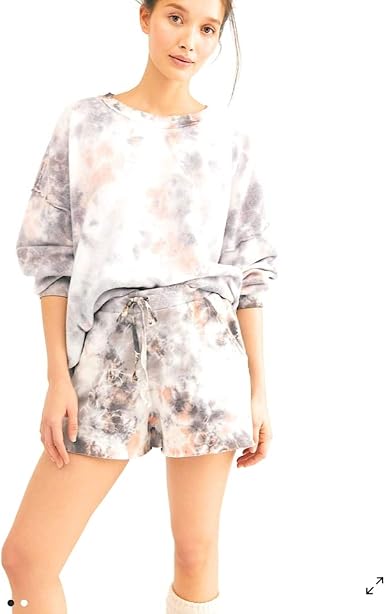 Kelly Tie-Dye Washed Set Sweatshirt 