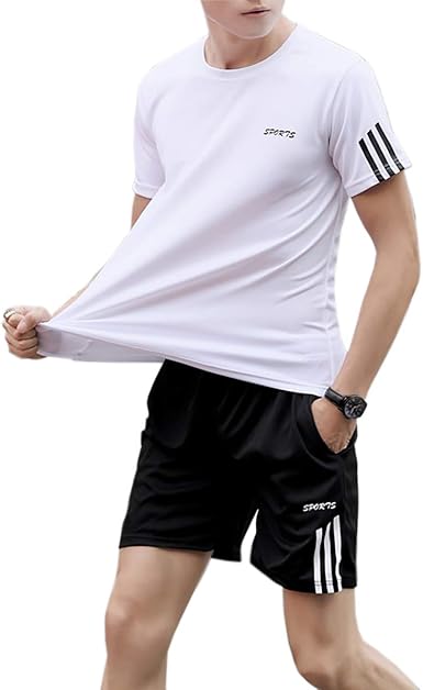 市場 22夏新登場 吸汗 メンズ ハーフパンツ 部屋着 スポーツウェア ルームウェア 快適 ジム 上下セット パジャマ 半袖セット 運動 半袖