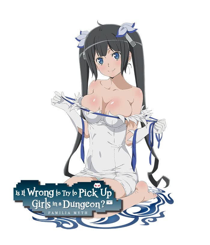 D&D Entertainment is it Wrong to Try to Pick Up Girls in a Dungeon? Featuring Hestia Familia Acrylic Figure Stand Officially Licensed