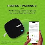 DYMO LetraTag 200B Bluetooth Label Maker, Compact Label Printer, Connects Through Bluetooth Wireless Technology to iOS and Android, Includes 3 Assorted Label Tapes
