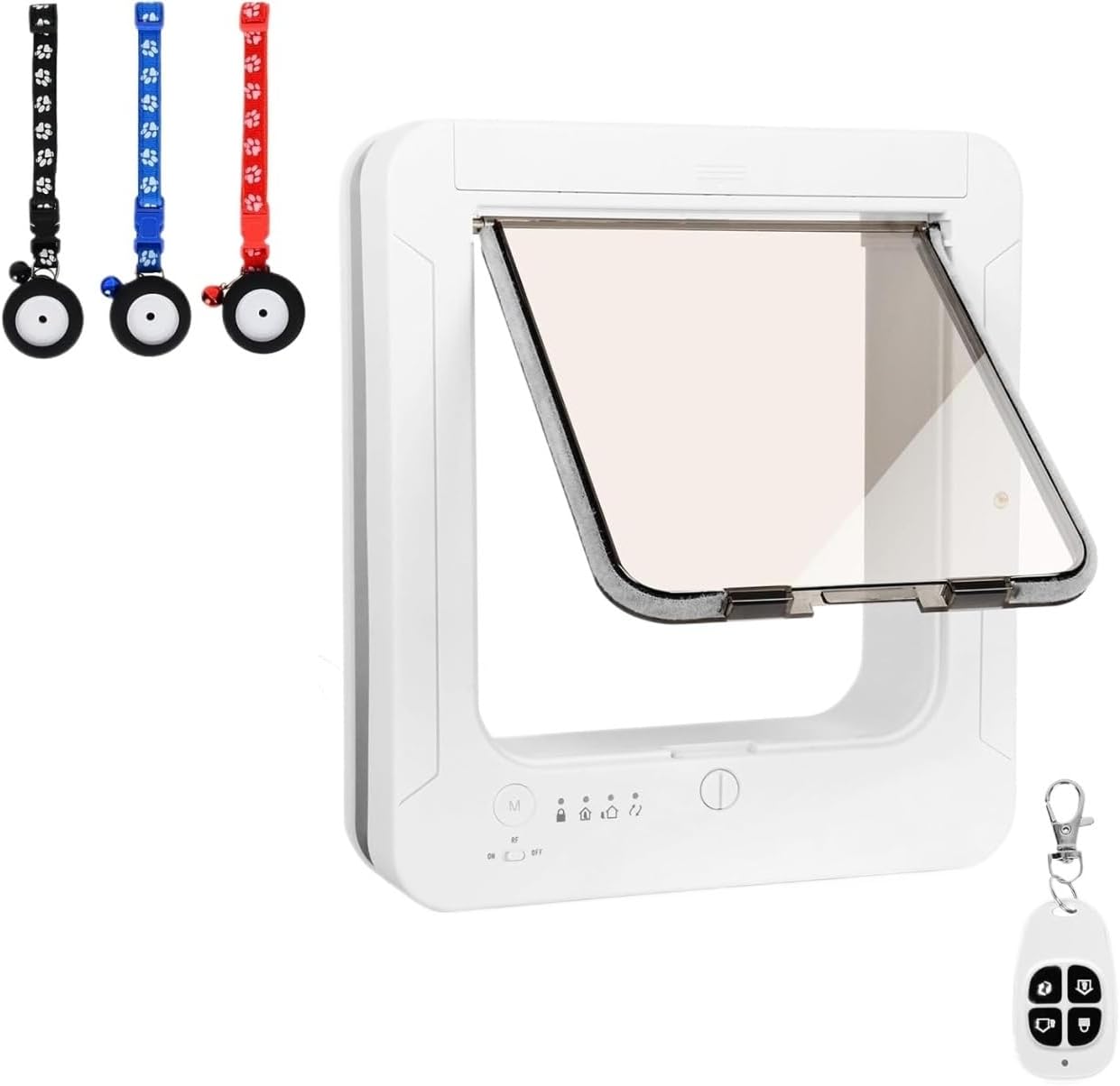 Exquisite Smart Cat Door, Artificial Pet Door, Suitable for Small Indoor Pet Cats and Dogs