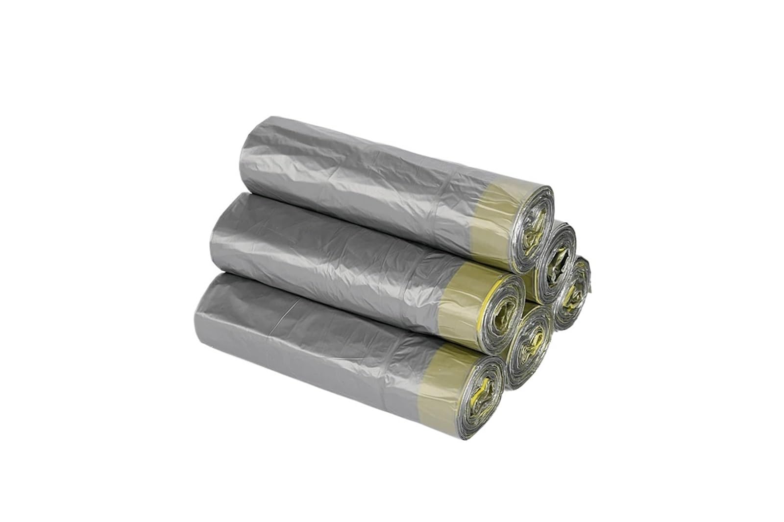 15L/20L/25L Extra Thick Drawstring Garbage Bags - 50x60cm Heavy Duty Household Trash Bags, Enlarged Leak Proof Waste Bags with Drawstrings, 15 Count Per Roll(6rolls)