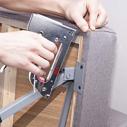 Hand Staple Gun Kit, Kelde Light Stapler Tacker Fit Jt21 Staple, Includes 1500Pcs 1/4, 5/16, 3/8 Inch Staples Set For Upholstery, Diy, Furniture, Material Repair, Carpentry #TOP6