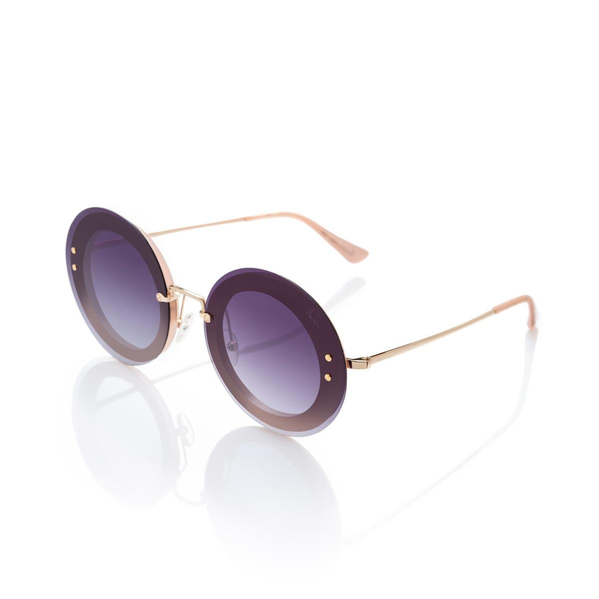 Starlite Universe Women's Gafas de sol Thin Naomi Campbell Sunglasses, Black (Negro), 62